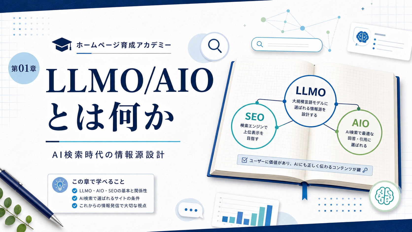 LLMO・AIOとは何か──AI検索時代にWebサイトが「情報源」として選ばれる仕組みを基礎から理解する