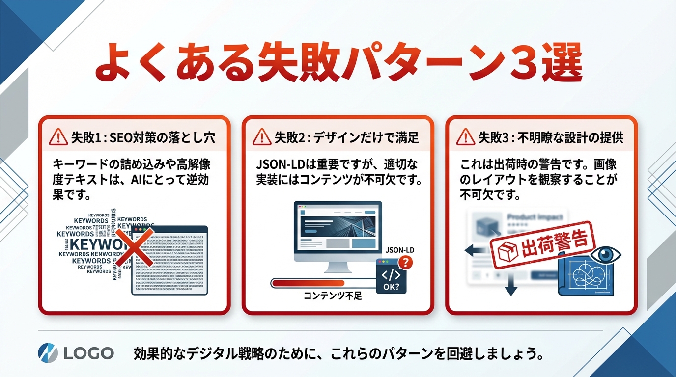 よくある失敗パターン3選