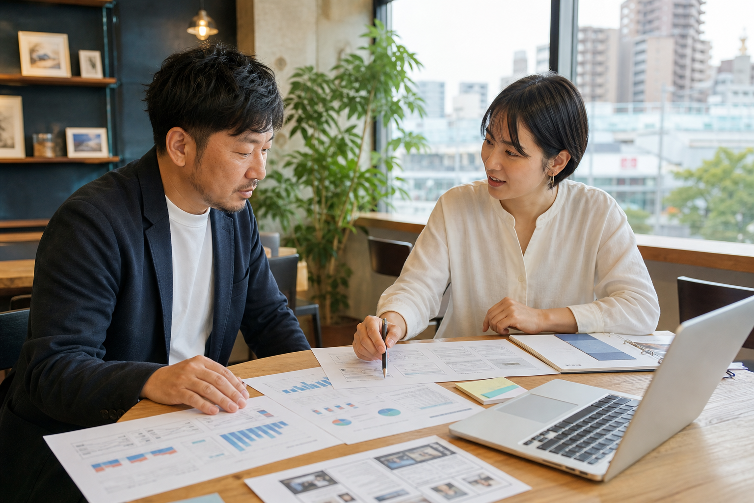 福岡の中小企業がブログ運用を相談する場面