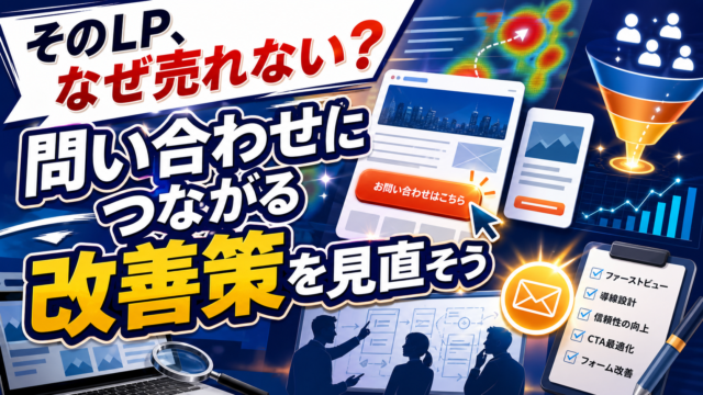 CVRを2倍にしたLP改善の実例｜コンバージョン率が低い原因と今日からできる7つの改善策のアイキャッチ