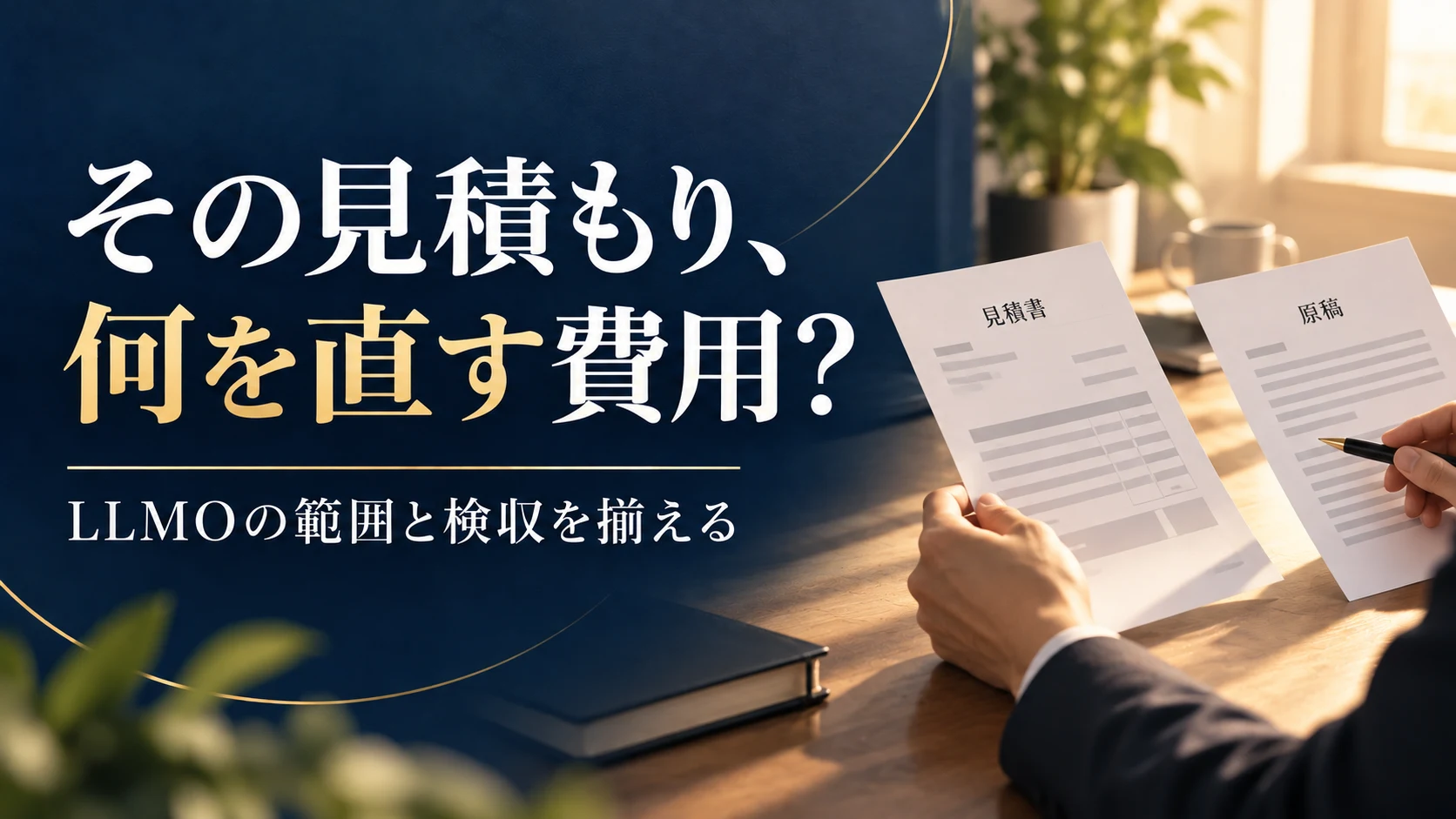 LLMO対策の費用をどう比べる?作業範囲・成果物・検収と継続条件の確認表