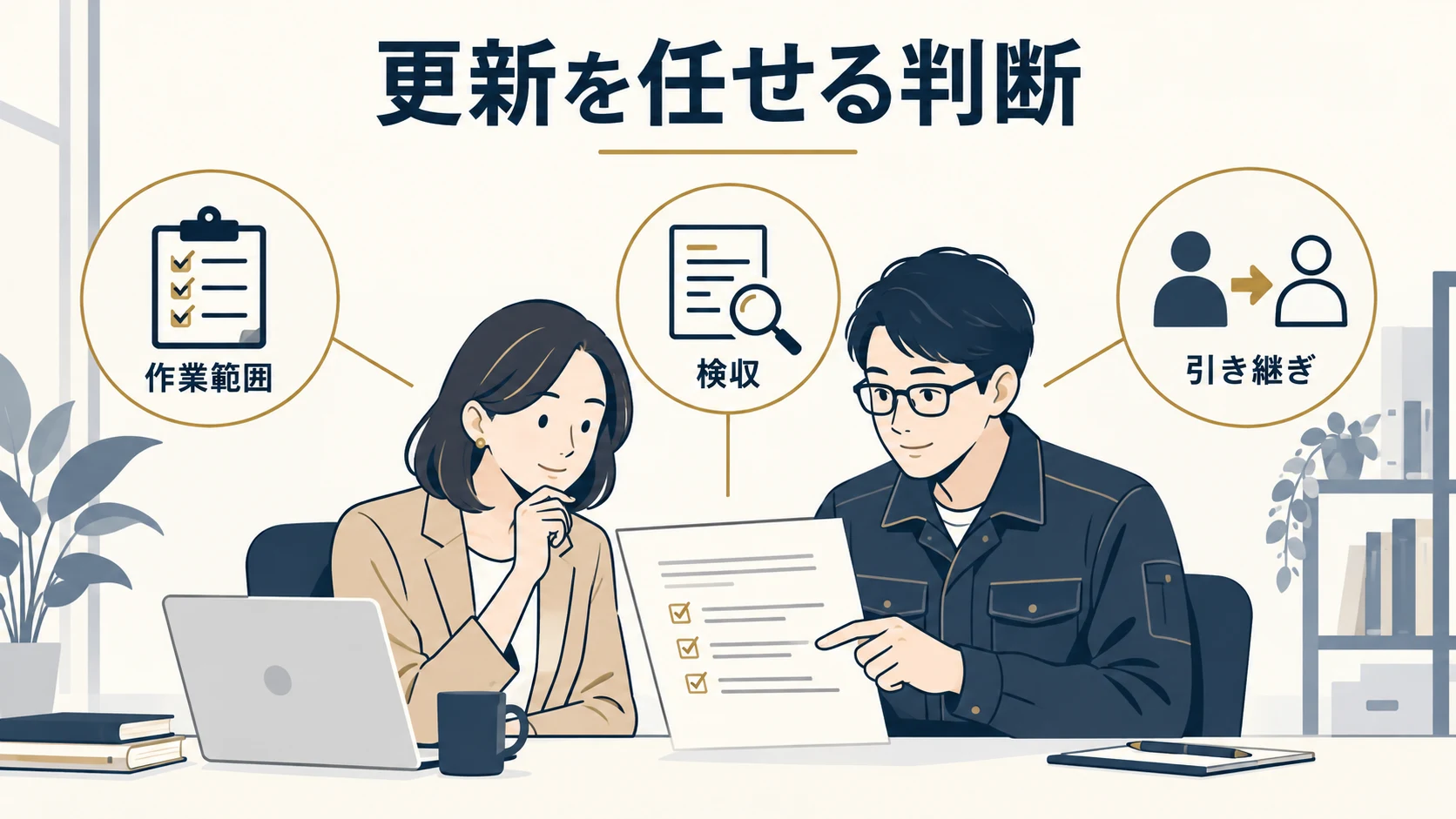 WordPressの更新を外注するか判断するには｜作業範囲・見積もり・検収の整理