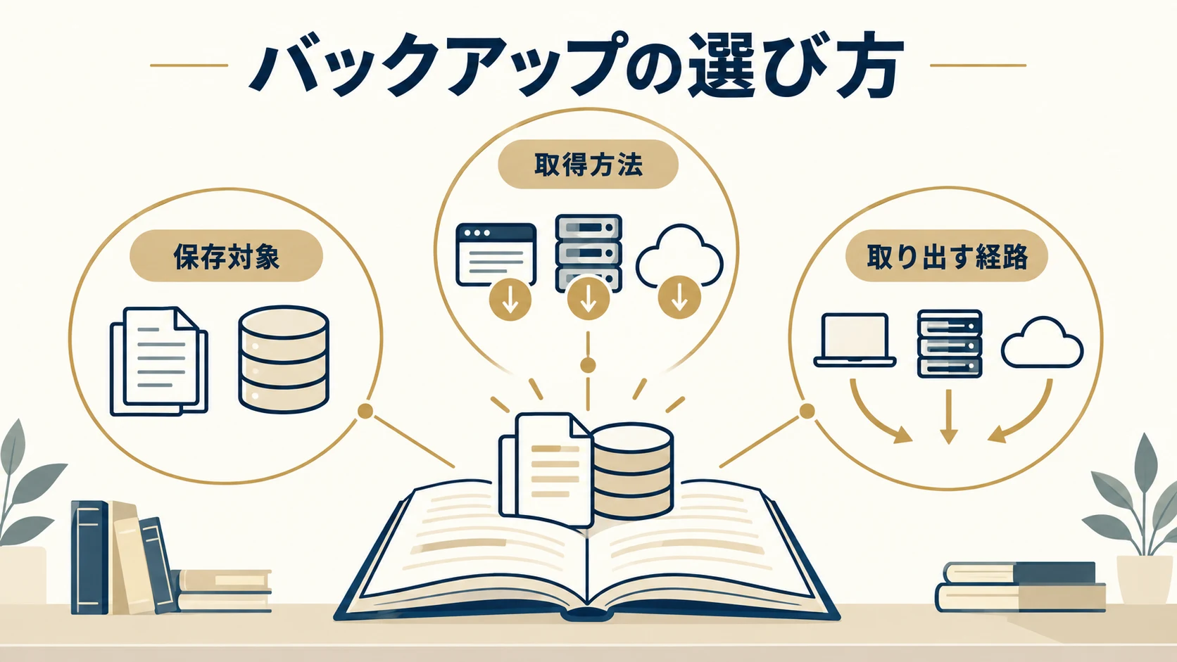 WordPressのバックアップ方法を比較｜プラグイン・手動取得・ホスト機能